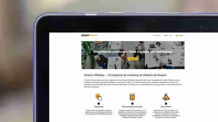 Creación de una Cuenta en Amazon Afiliados